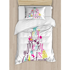 Abstract Tree Art Duvet Cover Set