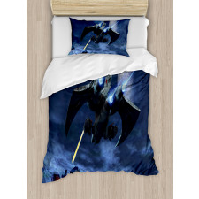 Spaceship Laser Beam Duvet Cover Set