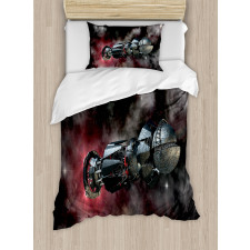 Galactic Time Travel Duvet Cover Set