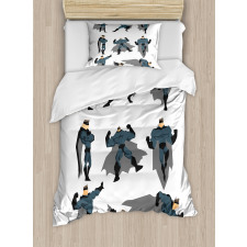 Superpowered Hero Duvet Cover Set