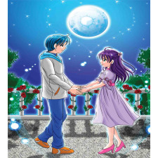 Romantic Manga Couple Duvet Cover Set