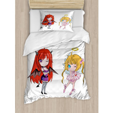 Japanese Fairytale Art Duvet Cover Set