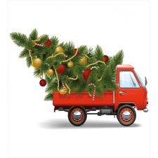 Xmas Truck and Tree Duvet Cover Set