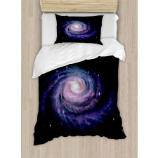 Celestial Galaxy Dust Duvet Cover Set