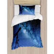 Milky Way Nİght Galaxy Duvet Cover Set