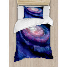 Nebula in Outer Space Duvet Cover Set