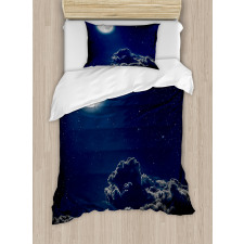 Moon and Stars Duvet Cover Set