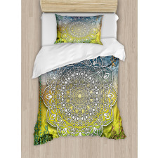 Mandala Boho Duvet Cover Set