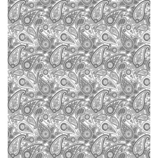 Digital Persian Leaf Duvet Cover Set