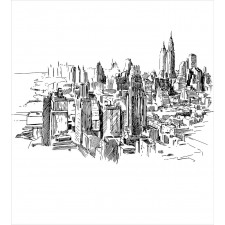 NYC Historical Sketch Duvet Cover Set