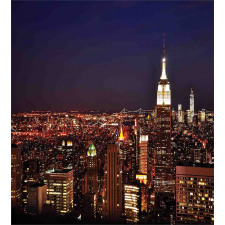 New York Manhattan Nİght Duvet Cover Set