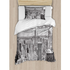 Manhattan Urban Scenery Duvet Cover Set