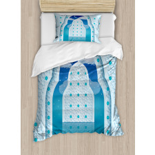 Signs at Night Duvet Cover Set