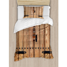 Door with Iron Detail Duvet Cover Set