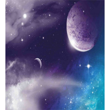 Starry Night Sky Scenery Duvet Cover Set