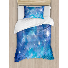 Planet Star Clusters Duvet Cover Set