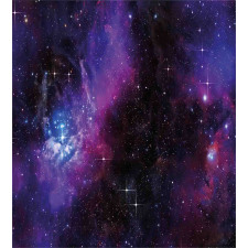 Nebula Dark Galaxy Stars Duvet Cover Set
