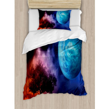 Futuristic Tree of Life Duvet Cover Set