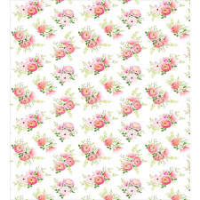 Magnolia Fresh Buds Duvet Cover Set