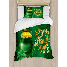 Irish Pot of Gold Duvet Cover Set