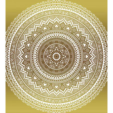 Ombre Mandala Flower Duvet Cover Set