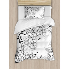 Twiggy Tree Branches Duvet Cover Set