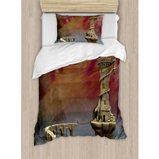 Fairy Medieval Castle Duvet Cover Set