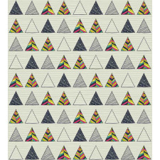 Abstract Triangle Duvet Cover Set