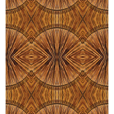 Eastern Bamboo Pattern Duvet Cover Set