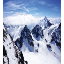 Mountain Peak Scenery Duvet Cover Set