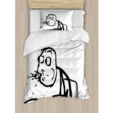 Wierd Meme Troll Comics Duvet Cover Set