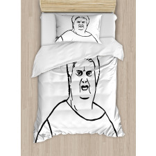 Internet Character Meme Duvet Cover Set