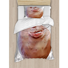 Forever Alone Rage Face Duvet Cover Set