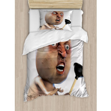 Why You No Plunger Meme Duvet Cover Set