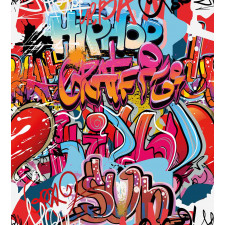 Hip Hop Street Art Duvet Cover Set