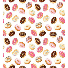 American Dessert Donuts Duvet Cover Set