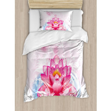 Mandala Yoga Lotus Duvet Cover Set
