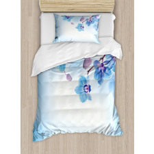 Orchids Nature Duvet Cover Set