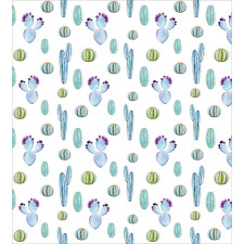 Botanic Desert Flowers Duvet Cover Set