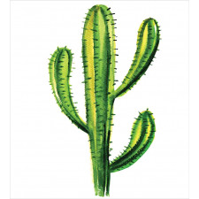 Mexican Cartoon Cactus Duvet Cover Set