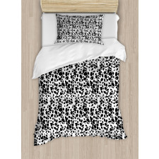 Puppy Spots Fur Duvet Cover Set