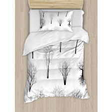 Forest Trees Branches Duvet Cover Set
