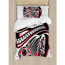 Haida Animal Art Duvet Cover Set