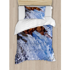 Grizzly Bear at Katmai Duvet Cover Set