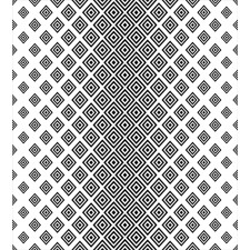 Square Shape Geometric Duvet Cover Set