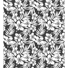 Exotic Hibiscus Flower Duvet Cover Set