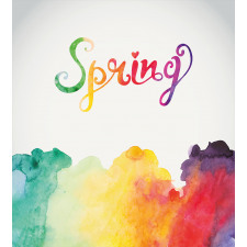 Spring Lettering Duvet Cover Set
