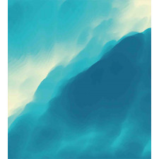 Artwork Cloud Wave Duvet Cover Set