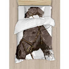 Wild Horse Portrait Duvet Cover Set