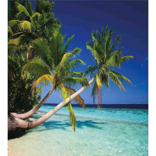 Exotic Maldives Beach Duvet Cover Set